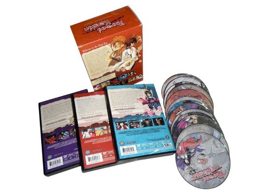 Chine La boîte faite sur commande de DVD place le film de l'Amérique la série complète Rurouni Kenshin fournisseur
