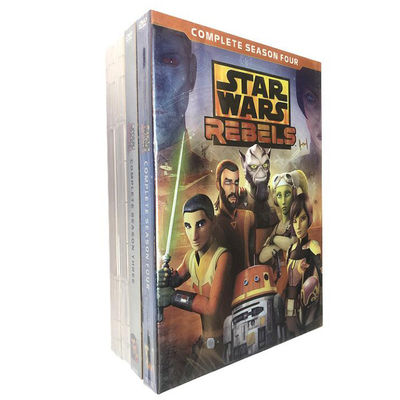 Chine La boîte faite sur commande de DVD place le film de l'Amérique les rebelles de Star Wars de série complète fournisseur