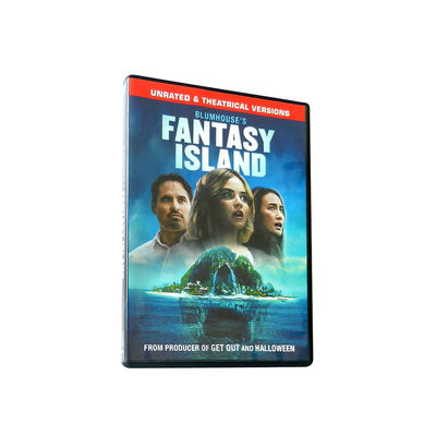 Chine La boîte faite sur commande de DVD place le film de l'Amérique l'île d'imagination de série complète fournisseur