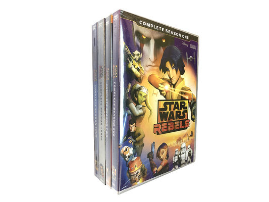 Chine La boîte faite sur commande de DVD place le film de l'Amérique les rebelles 1-4 de Star Wars de série complète fournisseur
