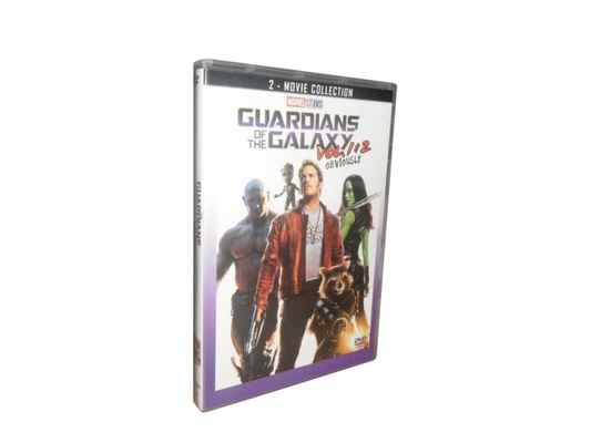 Chine La boîte faite sur commande de DVD place le film de l'Amérique les gardiens de série complète de la galaxie Vol.1-2 2DVD fournisseur