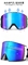 lunettes de ski TPU cadre double PC miroir lentille grand cylindre facile à changer lentille fournisseur