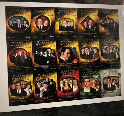 Chine La boîte faite sur commande de DVD place le film de l'Amérique la série complète Murdoch Mysteries1-1 3+3 fournisseur