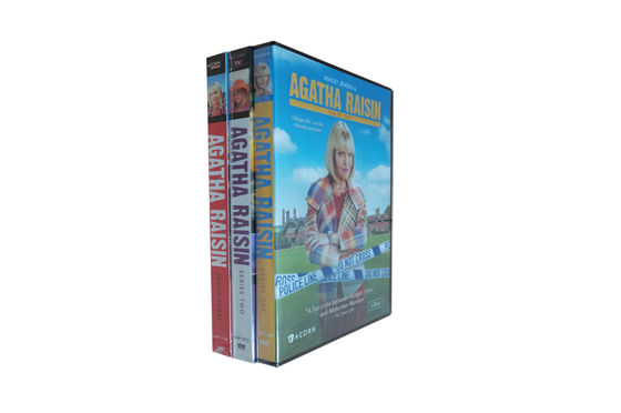 Chine La boîte faite sur commande de DVD place le film de l'Amérique la série complète Agatha Raisin Season 1-3 fournisseur