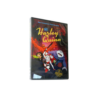 Chine La boîte faite sur commande de DVD place le film de l'Amérique la série complète Harley Quinn Season 1 fournisseur