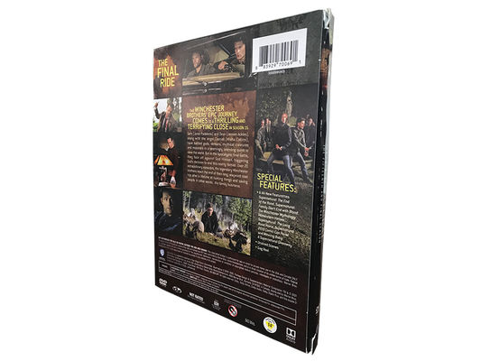 La boîte faite sur commande de DVD place le film de l'Amérique la série complète SUPERNATURAL15 fournisseur