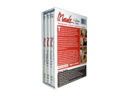 La boîte faite sur commande de DVD place le film de l'Amérique la série complète Bea Arthur Maude fournisseur