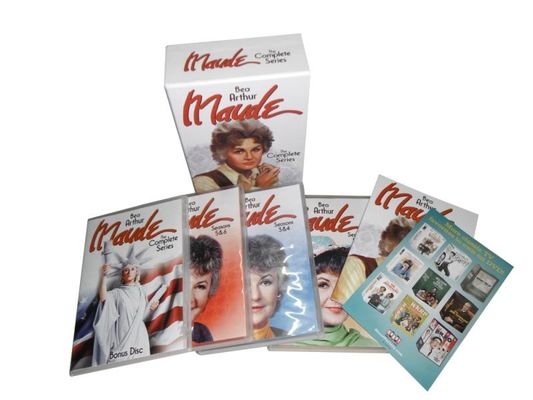 La boîte faite sur commande de DVD place le film de l'Amérique la série complète Bea Arthur Maude fournisseur