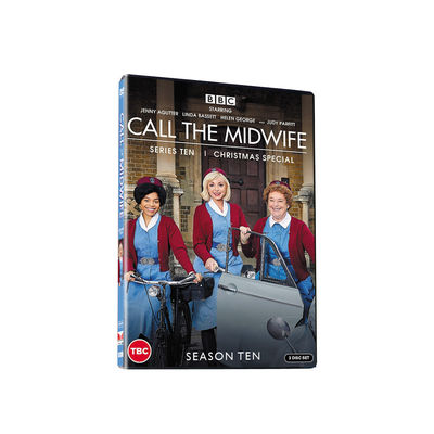 La boîte faite sur commande de DVD place le film de l'Amérique que les séries complètes appellent la sage-femme Season 10 fournisseur