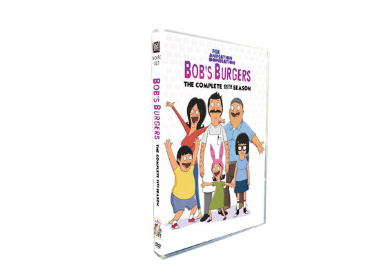 La boîte faite sur commande de DVD place le film de l'Amérique que les hamburgers de Bob de série complète assaisonnent 11 fournisseur