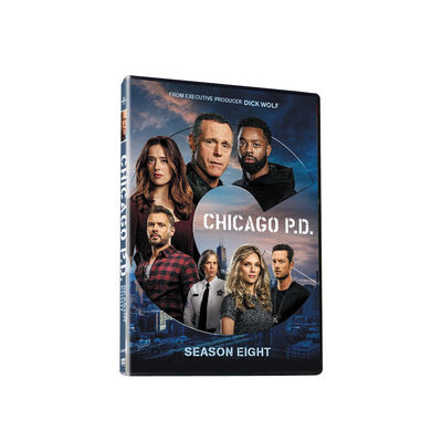 La boîte faite sur commande de DVD place le film de l'Amérique la série complète Chicago P.D. Season 8 fournisseur