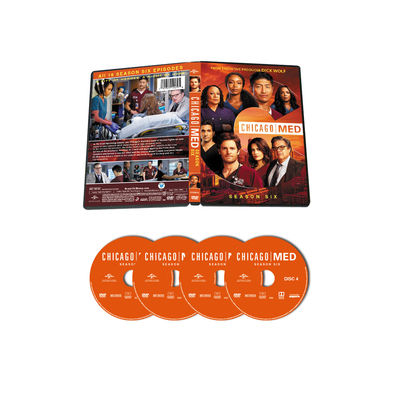 La boîte faite sur commande de DVD place le film de l'Amérique la série complète Chicago Med Season 4 fournisseur