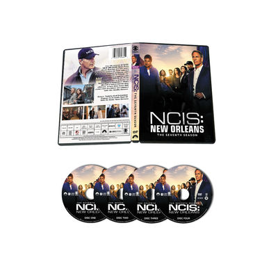 La boîte faite sur commande de DVD place le film de l'Amérique la saison 7 de la série complète NCIS la Nouvelle-Orléans fournisseur