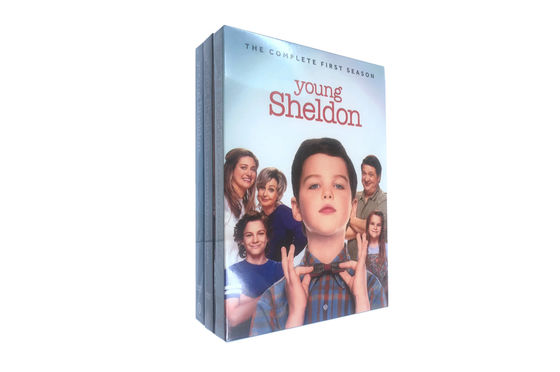 La boîte faite sur commande de DVD place le film de l'Amérique la jeune saison de sheldon de série complète fournisseur