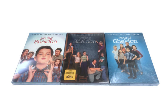 La boîte faite sur commande de DVD place le film de l'Amérique la jeune saison de sheldon de série complète fournisseur