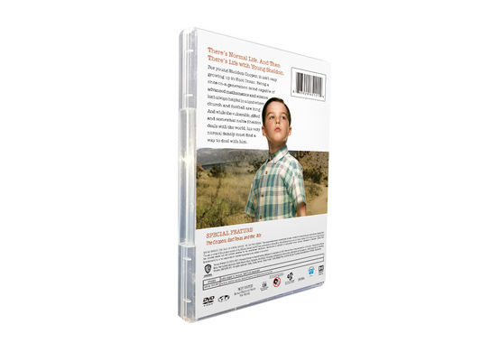 La boîte faite sur commande de DVD place le film de l'Amérique la jeune saison 4 de Sheldon de série complète fournisseur