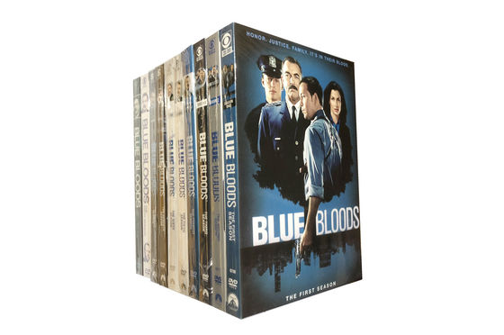 La boîte faite sur commande de DVD place le film de l'Amérique que les sangs bleus de série complète assaisonnent 1-10 fournisseur