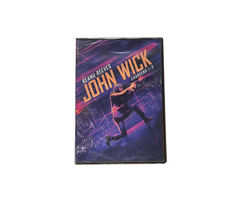 La boîte faite sur commande de DVD place le film de l'Amérique la série complète John Wick 1-3 3dvd fournisseur