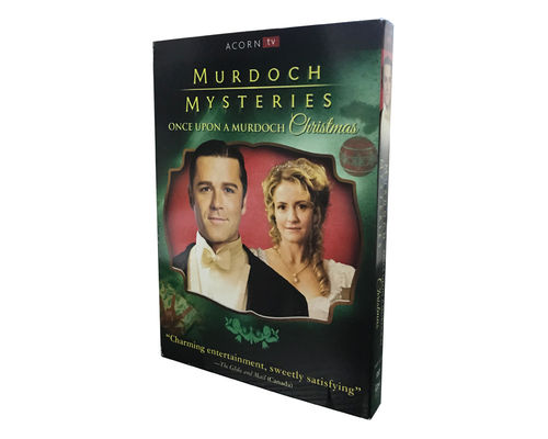 La boîte faite sur commande de DVD place le film de l'Amérique Noël de murdoch de mystères de Murdoch de série complète fournisseur