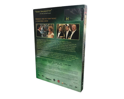 La boîte faite sur commande de DVD place le film de l'Amérique Noël de murdoch de mystères de Murdoch de série complète fournisseur