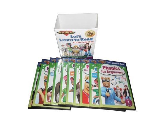 La boîte faite sur commande de DVD place le film de l'Amérique que la série complète nous a laissés apprendre pour lire 10DVD fournisseur