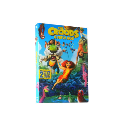 La boîte faite sur commande de DVD place le film de l'Amérique la série complète le nouvel âge de Croods A fournisseur