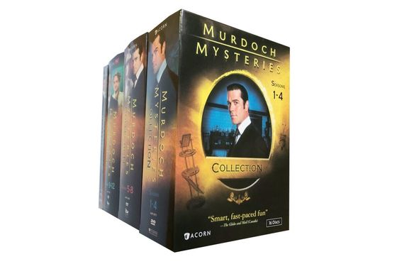 La boîte faite sur commande de DVD place le film de l'Amérique les mystères s1-13 de Murdoch de série complète fournisseur