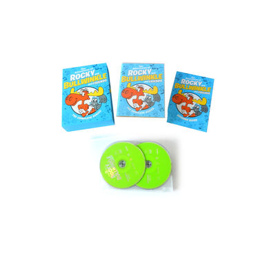 La boîte faite sur commande de DVD place le film de l'Amérique la série complète les aventures de rocheux et Bullwinkle et amis : Le complet fournisseur