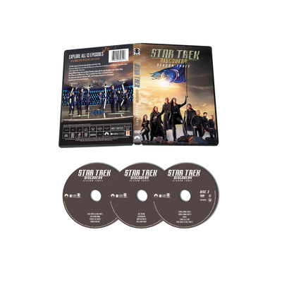 La boîte faite sur commande de DVD place le film de l'Amérique le Star Trek de série complète : Saison 3 de découverte fournisseur