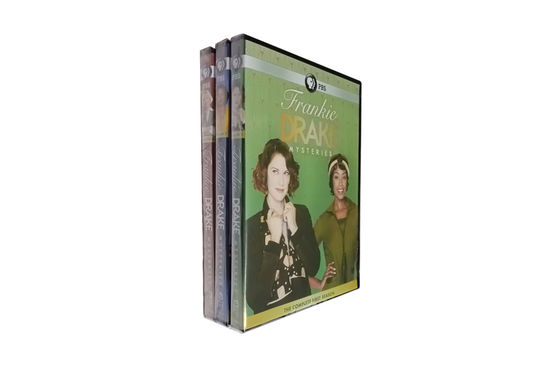 La boîte faite sur commande de DVD place le film de l'Amérique la série complète Frankie Drake Mysteries Season 1-3 fournisseur