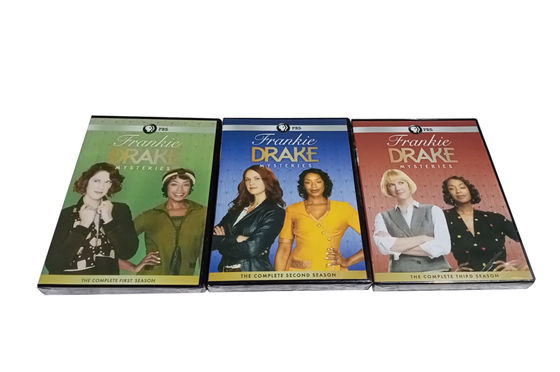 La boîte faite sur commande de DVD place le film de l'Amérique la série complète Frankie Drake Mysteries Season 1-3 fournisseur