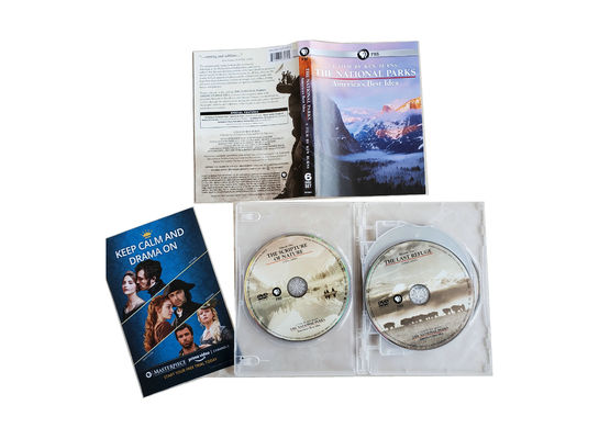La boîte faite sur commande de DVD place le film de l'Amérique la série complète UN FILM PAR KEN BURNS les parcs nationaux fournisseur