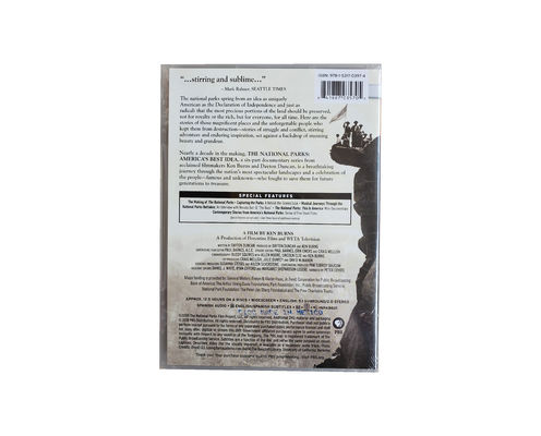 La boîte faite sur commande de DVD place le film de l'Amérique la série complète UN FILM PAR KEN BURNS les parcs nationaux fournisseur
