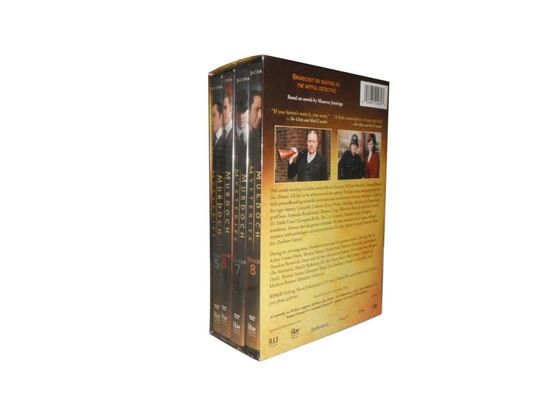 La boîte faite sur commande de DVD place le film de l'Amérique que les mystères de Murdoch de série complète assaisonnent 5-8 fournisseur