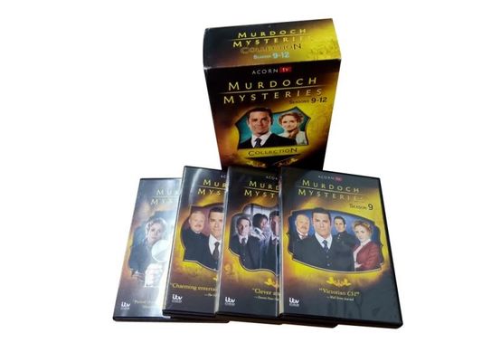 La boîte faite sur commande de DVD place le film de l'Amérique que les mystères de Murdoch de série complète assaisonnent 9-12 fournisseur