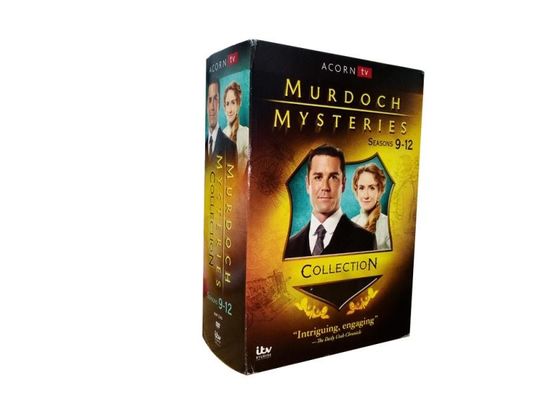 La boîte faite sur commande de DVD place le film de l'Amérique que les mystères de Murdoch de série complète assaisonnent 9-12 fournisseur