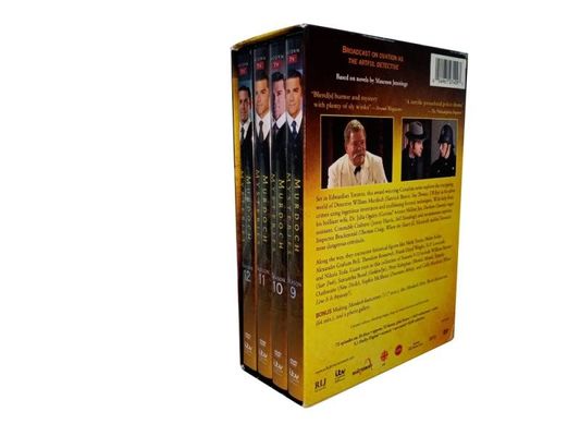 La boîte faite sur commande de DVD place le film de l'Amérique que les mystères de Murdoch de série complète assaisonnent 9-12 fournisseur