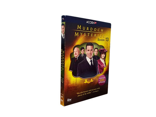 La boîte faite sur commande de DVD place le film de l'Amérique que les mystères de Murdoch de série complète assaisonnent 13 fournisseur