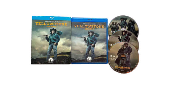 La boîte faite sur commande de DVD place le film de l'Amérique la saison 3 de Yellowstone de série complète fournisseur