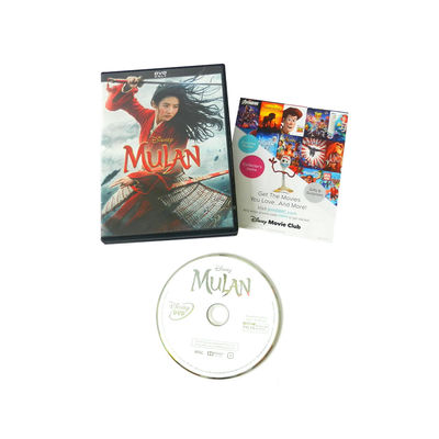 La boîte faite sur commande de DVD place le film de l'Amérique la série complète Mulan fournisseur