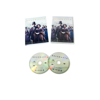 La boîte faite sur commande de DVD place le film de l'Amérique la série complète Belgravia fournisseur