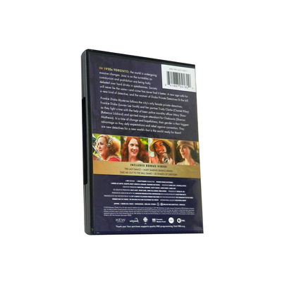 La boîte faite sur commande de DVD place le film de l'Amérique la série complète Frankie Drake Mysteries Season 2 fournisseur