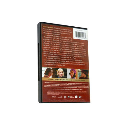 La boîte faite sur commande de DVD place le film de l'Amérique la série complète Frankie Drake Mysteries Season 3 fournisseur