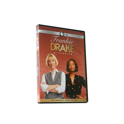 La boîte faite sur commande de DVD place le film de l'Amérique la série complète Frankie Drake Mysteries Season 3 fournisseur
