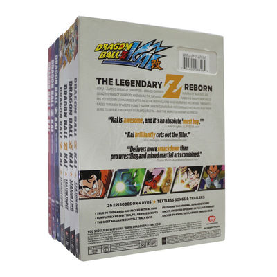 La boîte faite sur commande de DVD place le film de l'Amérique la série complète Dragon Ball Z Kai Season 1-7 28DVD fournisseur