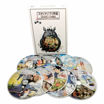 La boîte faite sur commande de DVD place le film de l'Amérique le ghibli de studio de série complète fournisseur