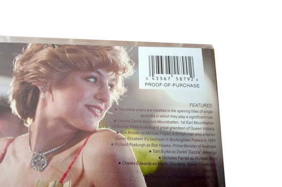 La boîte faite sur commande de DVD place le film de l'Amérique la série complète la saison 1-4 de couronne fournisseur