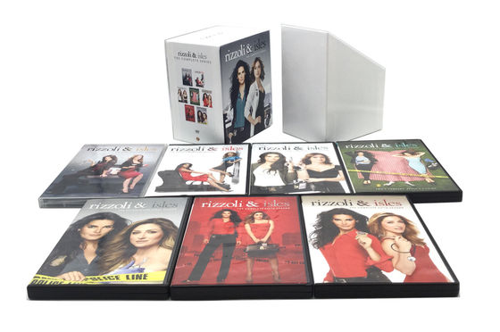 La boîte faite sur commande de DVD place le film de l'Amérique le &amp;amp de Rizzoli de série complète ; IslesTHE ACCOMPLISSENT la SÉRIE 1-7 fournisseur