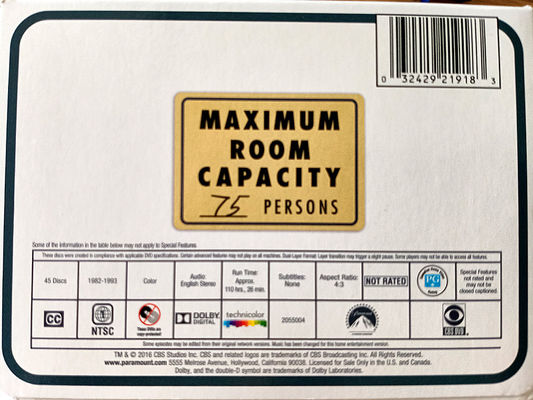 La boîte faite sur commande de DVD place le film de l'Amérique les acclamations de série complète fournisseur