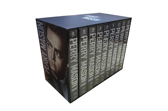 La boîte faite sur commande de DVD place le film de l'Amérique la série complète Perry Mason Season 1-9 fournisseur